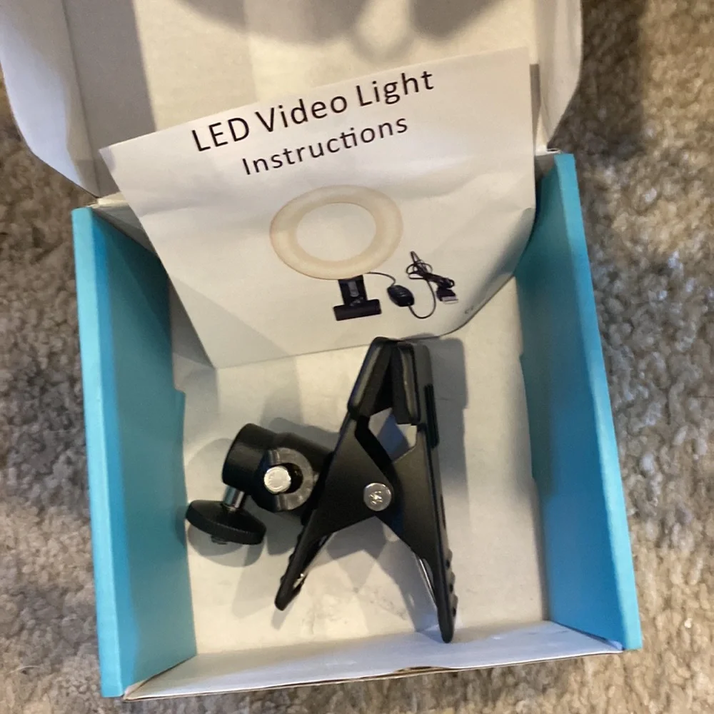 Video conference lights